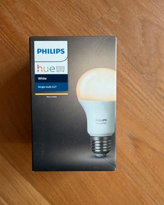Lampadina smart Philips Hue White E27 sigillata