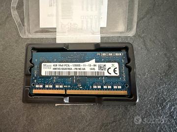SK Hynix RAM DDR3L So-Dimm 4Gb 1600MHz