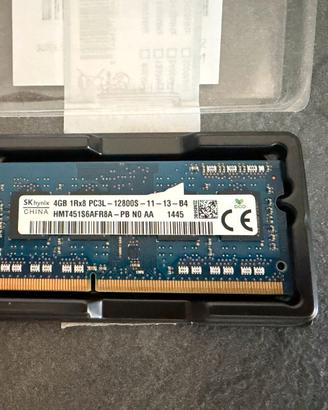 SK Hynix RAM DDR3L So-Dimm 4Gb 1600MHz