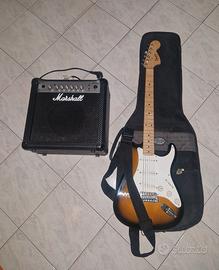 Fender Squier Strat Affinity + Amplificatore