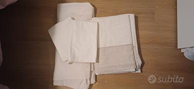 completo letto matrimoniale flanella