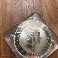 2 Once 1992 Australia 62,20gr argento puro 999