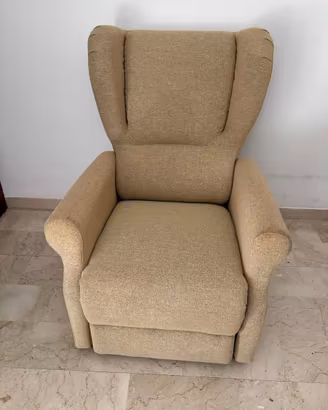 Poltrona elettrica reclinabile e alza persona