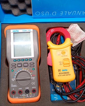 multimetro tester oscilloscopio portatile PROFESS.