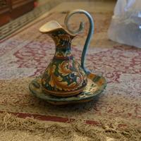 Lavamani Deruta 444/30 dipinto a mano, antico