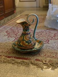 Lavamani Deruta 444/30 dipinto a mano, antico