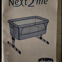 Next to Me Chicco con materassino e lenzuolini