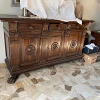Credenza Stile Rinascimento fiorentino 1920s ca