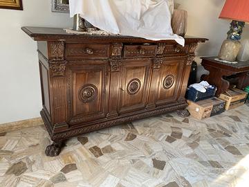 Credenza Stile Rinascimento fiorentino 1920s ca