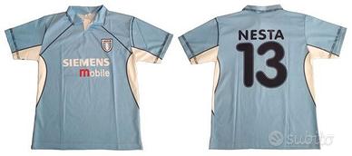 Maglia replica Lazio n°13 Nesta 2001-2002 taglia M