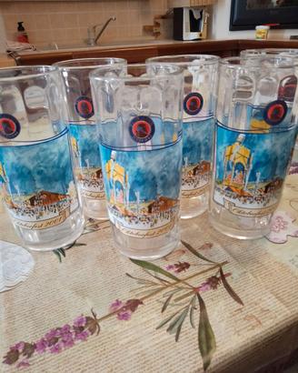 bicchieri birra oktoberfest 2001 Paulaner