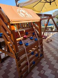 Parco giochi in legno Tikes panther Peak