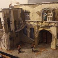 Grande PRESEPE villa napoletana, x statuine cm 12