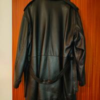 giacca in vera pelle nera 
