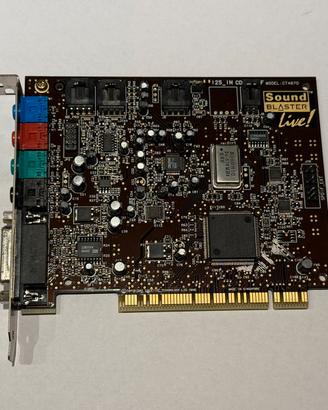 Scheda Audio Creative Sound Blaster Live CT4670
