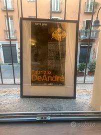 Locandina originale Fabrizio De André
