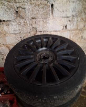 Cerchi e gomme per 500 da 16