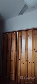 porta a soffietto in legno 