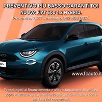 Fiat 600 Hybrid 110 CV - NUOVA DA IMMATRICOLARE