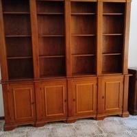 Libreria legno noce