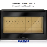 Inserto camino a legna ADOUR 800 - 4 stelle