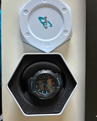 Orologio Casio Baby G Nero e Blu