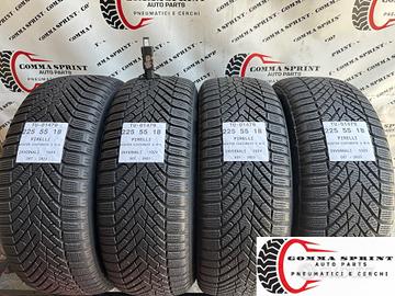 4 PNEUMATICI 225/55 R18 PIRELLI INVERNALI