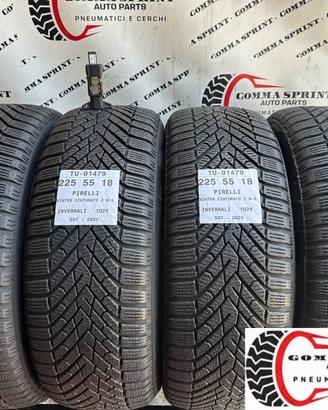 4 PNEUMATICI 225/55 R18 PIRELLI INVERNALI