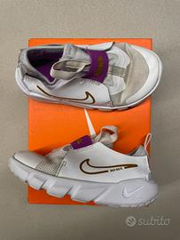 Scarpe nike n.26 bianche viola