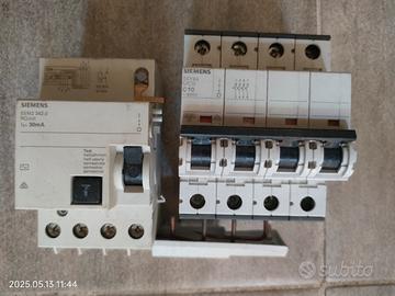 Interruttore quadripolare Siemens 