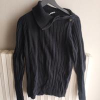 maglione cerniera laterale 