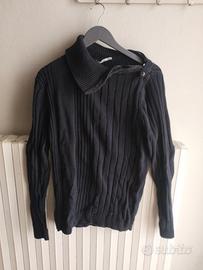 maglione cerniera laterale 