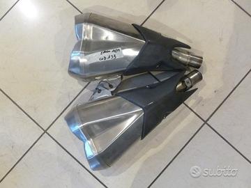 Scarichi kawasaki z1000 leggermente segnati c153