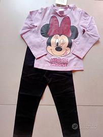 Completino Tuta Minnie Mouse Disney 30 mesi