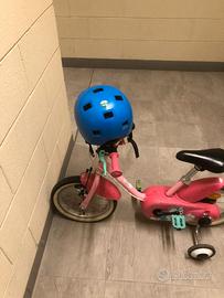 Bici bambina BTWIN 3-5 anni con casco 20 euro