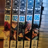 ONE PUNCH MAN prima edizione vol. 1,2,3,4,5