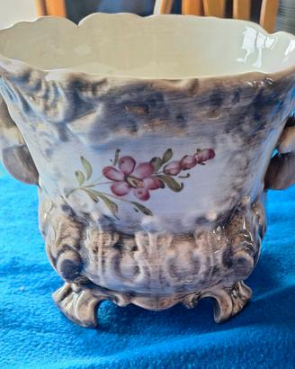 Vasetto vintage in stile Capodimonte