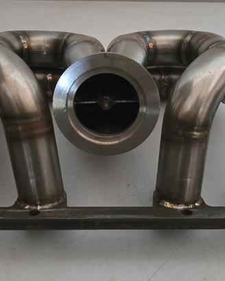 collettore di scarico inox  tdi pd  8v twin scroll
