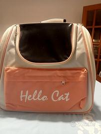 trasportino pieghevole gatto