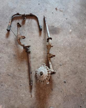 Forcella e cavalletto vespa 50