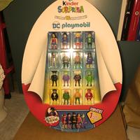 Kinder sorpresa DC comics supereroi Playmobil 