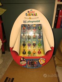 Kinder sorpresa DC comics supereroi Playmobil 