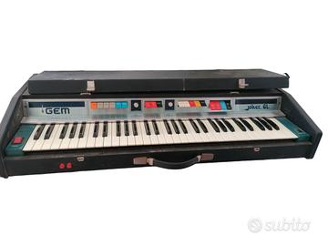 Rara tastiera vintage GEM Joker 61  del 1980