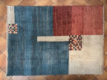 Tappeto design Sartori anndato a mano, certificato