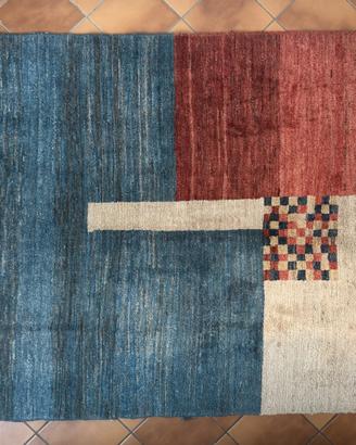 Tappeto design Sartori anndato a mano, certificato