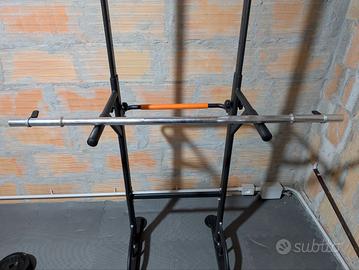 Bilanciere dritto in acciaio (con collari)