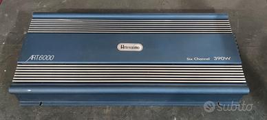 Amplificatore auto RCF Artesuono Art 6000 6 canali