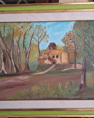 olio su tela 50x70