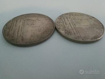Riproduzione monete del duce e del re