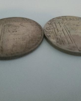 Riproduzione monete del duce e del re